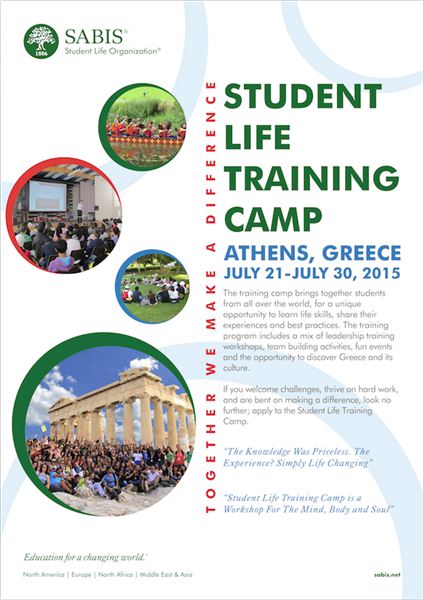Student Life Training Camp
